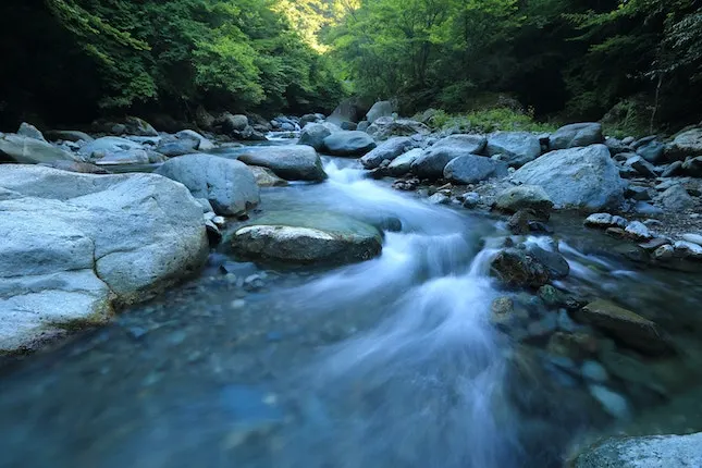 flowing river illustrating flow state